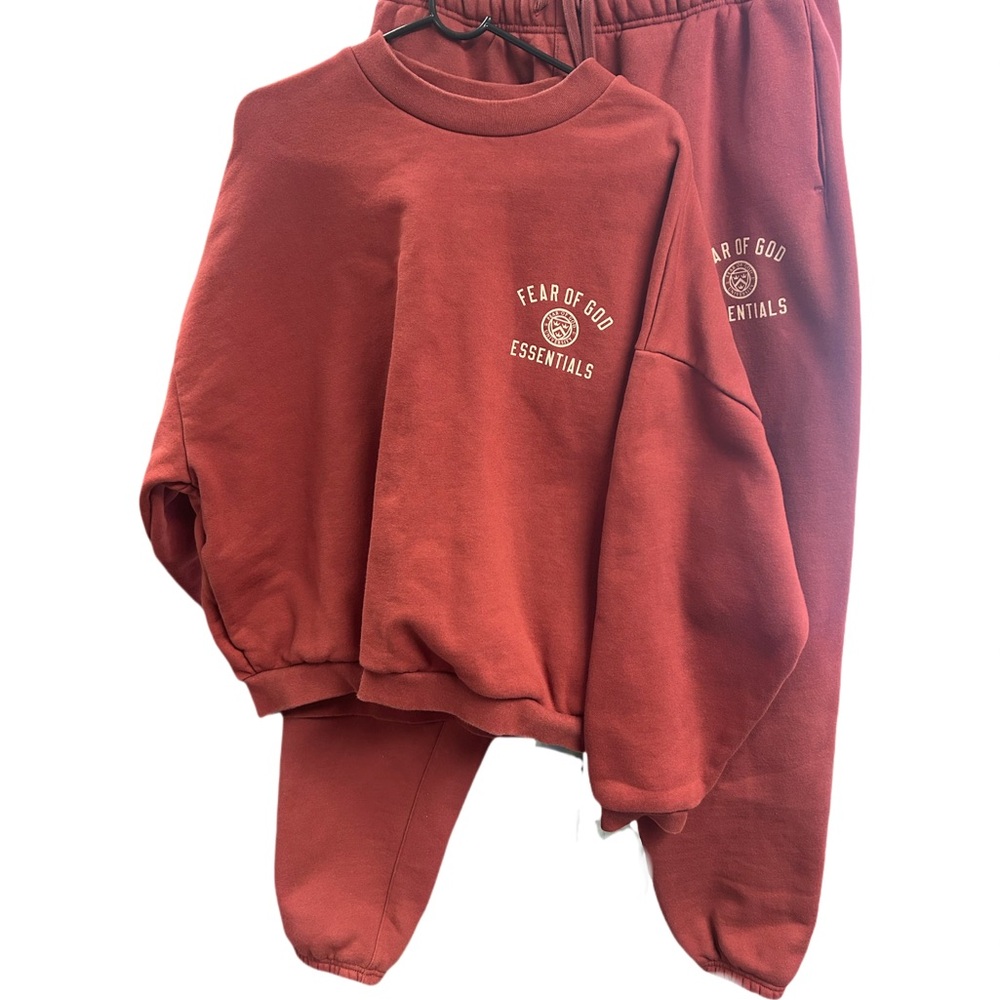 FEAR OF GOD ESSENTIALS Fleece Set. Adult L.